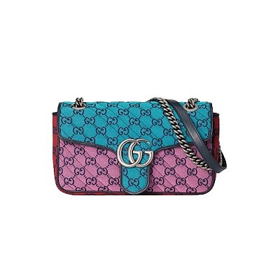 [스페셜오더]GUCCI-443497 9086 구찌 차이니스 발렌타이 데이 GG 마몽 GG 애플 프린트 스몰 숄더백