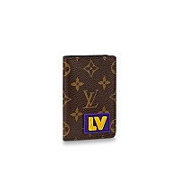 LOUIS VUITTON-M83330 루이비통 블랙 에삐 레더 포켓 오거나이저