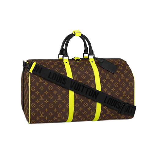 [스페셜오더]LOUIS VUITTON-M45866 루이비통 플뤼오레상 옐로우 모노그램 마카사르 키폴 반둘리에 50