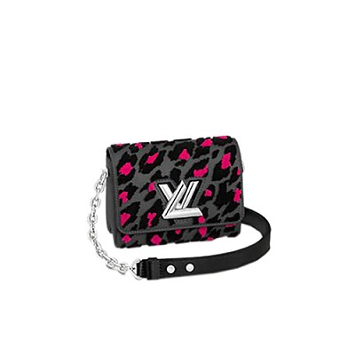 [스페셜오더]LOUIS VUITTON-M58723 루이비통 블랙 에삐 스티칭 디테일 트위스트 PM