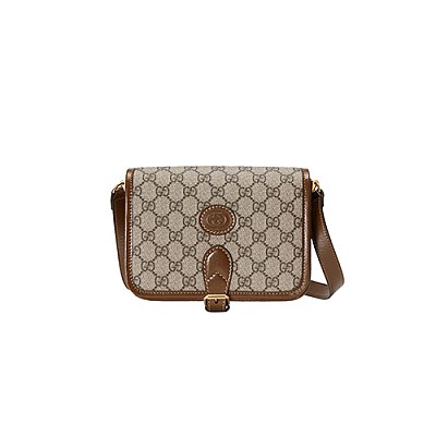 [스페셜오더]GUCCI-671623 8563 구찌 브라운 GG 인터로킹 G 미니 토트백