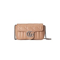 [스페셜오더]GUCCI-476433 4340 구찌 GG 마몽 블루 가죽 수퍼 미니백