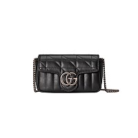 [스페셜오더]GUCCI-476433 4340 구찌 GG 마몽 블루 가죽 수퍼 미니백