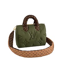 LOUIS VUITTON-N40691 루이비통 블루 다미에 헤리티지 스피디 반둘리에 25