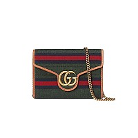 [스페셜오더]GUCCI-474575 9022 구찌 GG 마몽 화이트 마틀라세 미니백