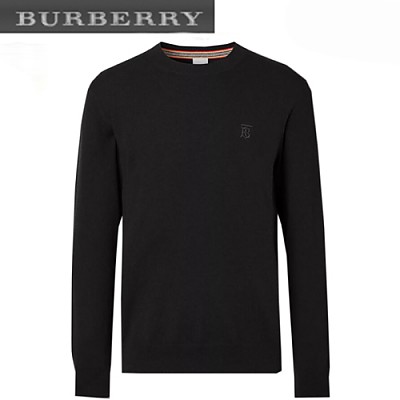 BURBERRY-80321041 버버리 네이비 모노그램 모티프 캐시미어 스웨터