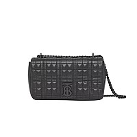 Burberry-805950 버버리 블랙 퀼팅 스몰 롤라 숄더백 23cm