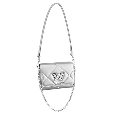 [스페셜오더]LOUIS VUITTON-M58723 루이비통 블랙 에삐 스티칭 디테일 트위스트 PM