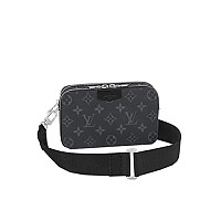 [스페셜오더]LOUIS VUITTON-N60414 루이비통 블루 다미에 그라파이트 자이언트 알파 웨어러블 월릿