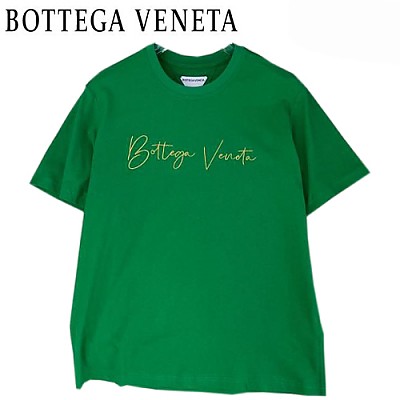 BOTTEGA VENE**-030411 보테가 베네타 화이트 아플리케 장식 티셔츠 남성용