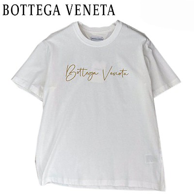 BOTTEGA VENE**-030410 보테가 베네타 블랙 아플리케 장식 티셔츠 남성용