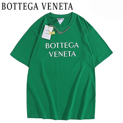 BOTTEGA VENE**-03104 보테가 베네타 블랙 메탈 장식 티셔츠 남여공용