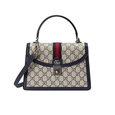 [스페셜오더]GUCCI-‎‎‎‎‎651055 8454 구찌 화이트 오피디아 웹 디테일 스몰 탑 핸들 백