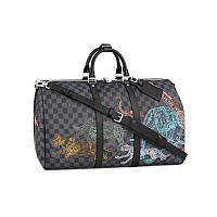 [스페셜오더]LOUIS VUITTON-M45731 루이비통 네이비 모노그램 쉐도우 키폴 반둘리에 50