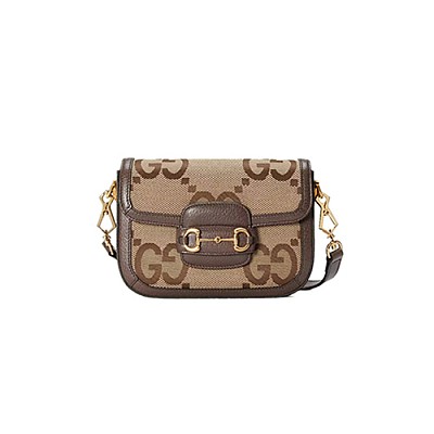 [스페셜오더]GUCCI-658574 8565 구찌 브라운 홀스빗 GG 수프림 1955 미니 핸드백