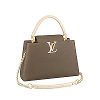 [스페셜오더]LOUIS VUITTON-M48864 루이비통 토뤼옹 가죽 느와르 카퓌신 MM