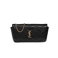 [스페셜오더]YSL-763961 생 로랑 블랙 램스킨 GABY  버킷 백