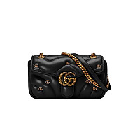 GUCCI-443497 4143 구찌 블루 GG 데님 GG 마몽 스몰 숄더백