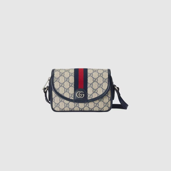 [스페셜오더]Gucci-‎772239 구찌 베이지/블루 오피디아  GG 미니 숄더백 19cm