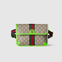 GUCCI-752597 구찌 베이지/에보니 푸시아 라인 오피디아 GG 스몰 벨트백 24cm