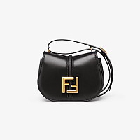 FENDI-8BT366 펜디 블랙 커몬 미디엄 사첼 백 25cm