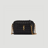 YSL-743346 생 로랑 빈티지블랑 램스킨 카산드라 체인 클러치 23cm