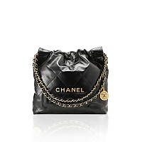 CHANEL-AS3260 샤넬 화이트/블랙 22 스몰 호보백 35cm