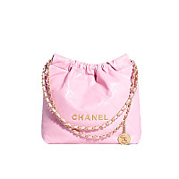 CHANEL-AS3260 샤넬 화이트/블랙 22 스몰 호보백 35cm