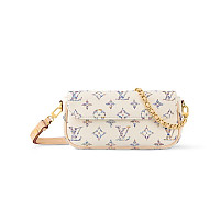 LOUIS VUITTON-M83637 루이비통 블루 모노그램 앙프렝뜨 월릿 온 체인 아이비