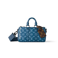 LOUIS VUITTON-N40691 루이비통 블루 다미에 헤리티지 스피디 반둘리에 25