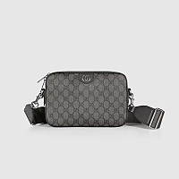 GUCCI-‎699439 구찌 베이지/에보니 오피디아 GG 크로스백 23.5cm