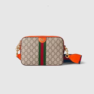 GUCCI-‎699439 구찌 베이지/에보니 오피디아 GG 크로스백 23.5cm