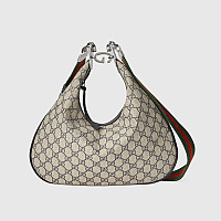 GUCCI-‎699409 구찌 베이지/블루 아따슈 스몰 숄더백 23cm