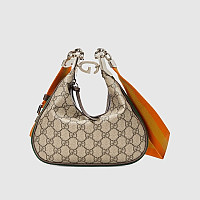 GUCCI-‎702823 구찌 베이지/블루 아따슈 미디엄 숄더백 35cm