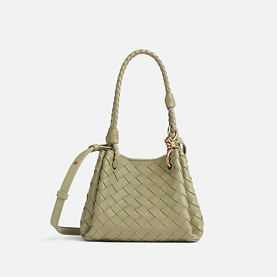 BOTTEGA VENETA-796569 보테가 베네타 블랙 스몰 파라슈트