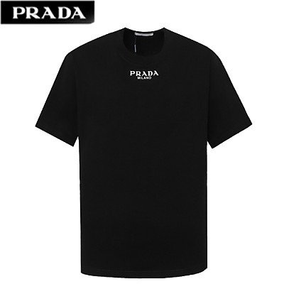 PRADA-062215 프라다 화이트 코튼 티셔츠 남여공용