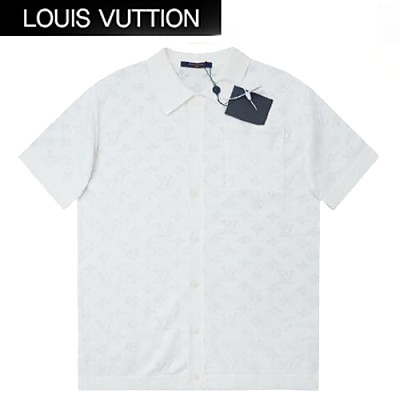 LOUIS VUITTON-07122 루이비통 화이트 모노그램 셔츠 남성용