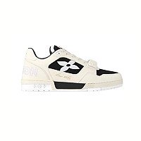 LOUIS VUITTON-1AHTDE 루이비통 화이트/블랙 LV 트레이너 스니커즈 남성용