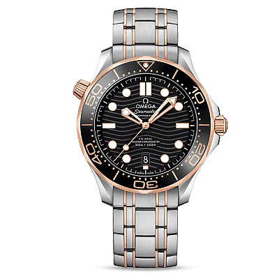 [OBL]OMEGA 씨마스터 다이버 300M 세드나골드 블랙 42mm 904L 1:1 Best Edition - 210.20.42.20.01.001