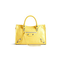 BALENCIAGA-811442 발렌시아가 블랙 Le City 스몰 페이크백 29.9cm