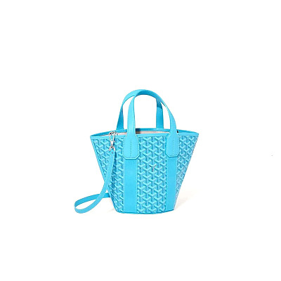 GOYARD-고야드 터콰이즈 벨하라 PM 버킷백 24cm