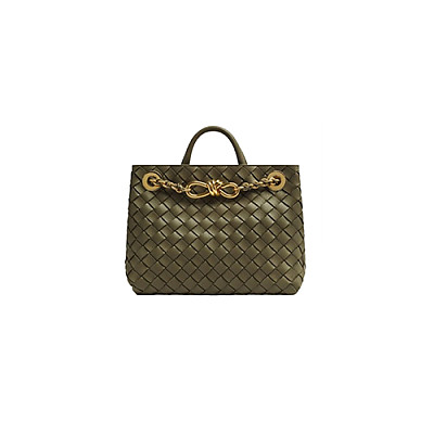 BOTTEGA VENETA-786008 보테가 베네타 머스타드 스몰 체인 안디아모