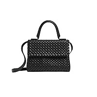 BOTTEGA VENETA-776783 보테가 베네타 아이보리 패티 탑 핸들 백