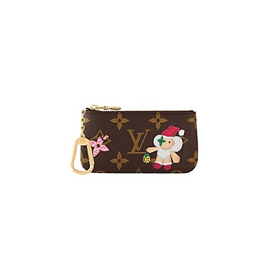 LOUIS VUITTON-M13664 루이비통 블랙 모노그램 LV x TM 키 파우치