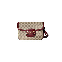 GUCCI-815178 9758 구찌 베이지/브라운 구찌 홀스빗 1955 스몰 숄더백