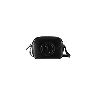 GUCCI-820429 1000 구찌 블랙 가죽 구찌 블론디 미니 숄더백