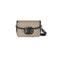 GUCCI-815178 9758 구찌 베이지/브라운 구찌 홀스빗 1955 스몰 숄더백