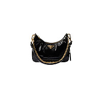 PRADA-1BC204 프라다 데저트베이지 리에디션 1995 체인 리나일론 미니 호보 백 22cm