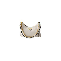 PRADA-1BC204 프라다 데저트베이지 리에디션 1995 체인 리나일론 미니 호보 백 22cm