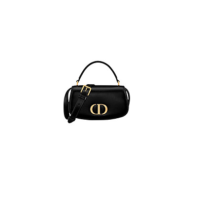 DIOR-M9370 디올 블랙 30 Montaigne Avenue 스몰 탑 핸들백